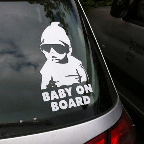 baby on board car decal
