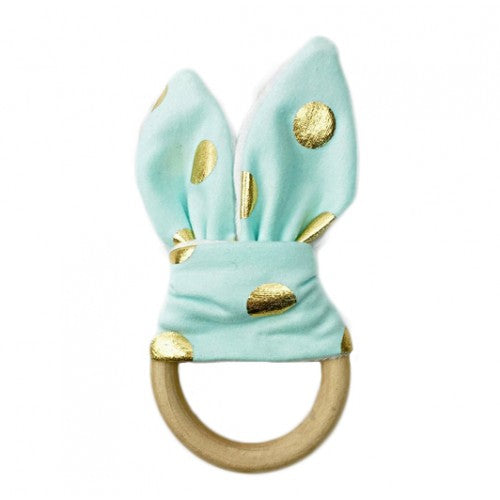 BUNNY EAR TEETHING RING
