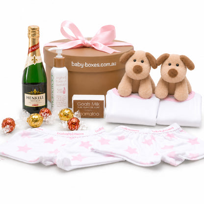 DELUXE TWIN BABY GIFT BOX